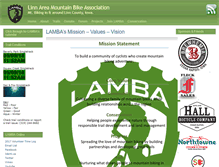 Tablet Screenshot of lambaonline.org